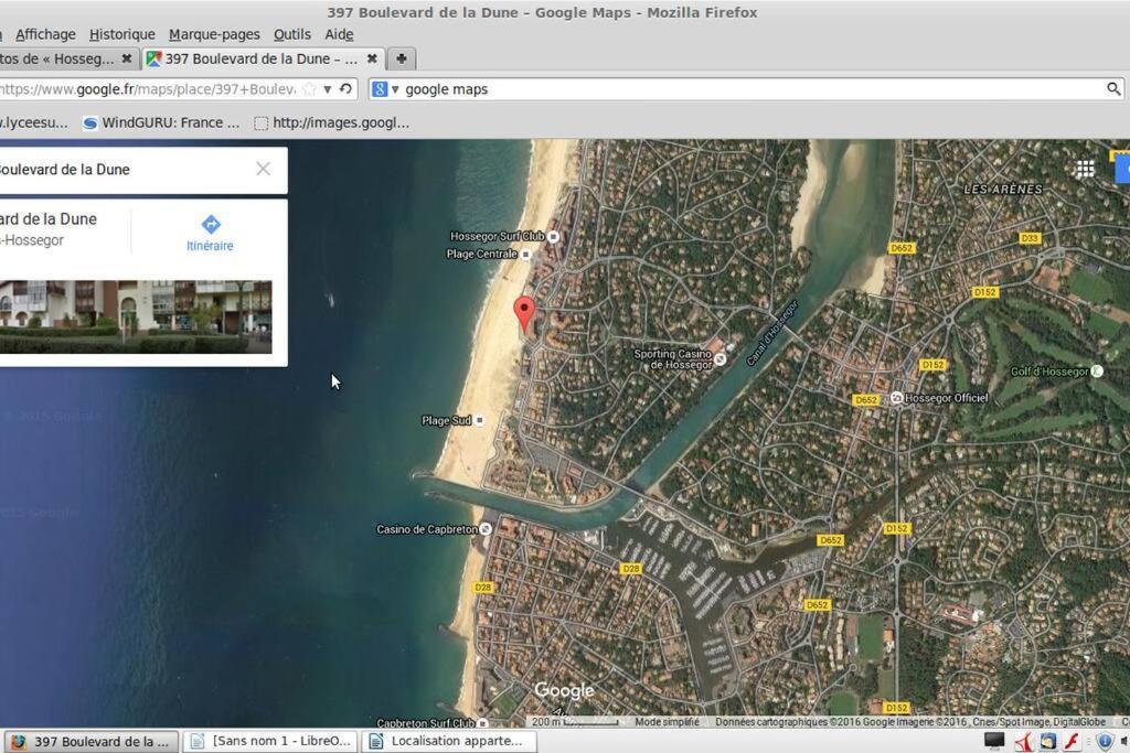 סורטס הוסגור Hossegor Appartement T2 Cabine - Superbe Vue Ocean מראה חיצוני תמונה